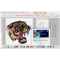 PC/WIN 电脑刺绣图案制作模具软件 更多针迹款式 刺绣软件 Wilcom Embroidery Studio E4.2