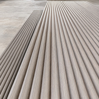 Panneaux décoratifs pour murs, panneaux acoustiques, panneaux décoratifs flexibles en bois tambour, panneaux muraux cannelés flexibles