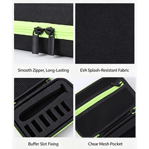 Étui de transport portable en EVA imperméable personnalisé pour <span class=keywords><strong>rasoir</strong></span>, sac rigide pour <span class=keywords><strong>rasoir</strong></span> <span class=keywords><strong>Philips</strong></span> OneBlade avec fermeture éclair - Product Image 3