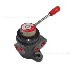 Válvula de control direccional manual hidráulica HDX HDRT 03 3D2 1/2 pulgada, válvula de inversión de hierro fundido para aceite - Product Image 2