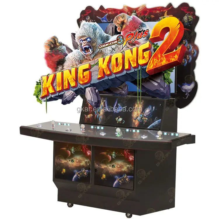 Высокое качество, на заказ, 4 игрока, металлическая охотничья рыба, игровой автомат Ocean King 3 King K-ong 2