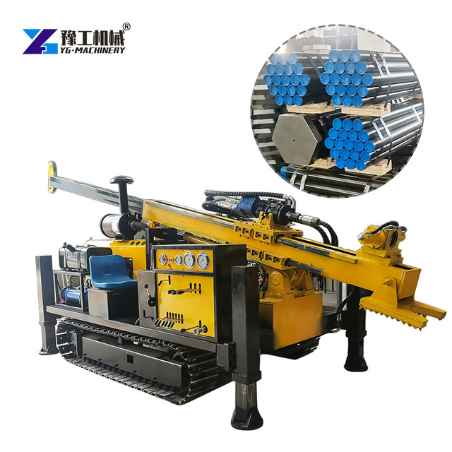 All Terrain Crawler Full Hydraulic Core Drilling Rig for Mountain Exploration with Remote Control Operation