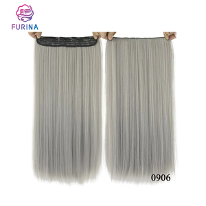 Chất Lượng Cao Lượn Sóng Ombre Hot Bán Châu Âu Và Mỹ <span class=keywords><strong>Granny</strong></span> Xám Tổng Hợp <span class=keywords><strong>Clip</strong></span> Trong Phần Mở Rộng Tóc Cho Phụ Nữ - Product Image 3