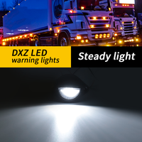 DXZ PZD-Y-A 3 LED Blanc Feu de position latéral et de dégagement, Feu de signalisation d'avertissement de rechange, Référence OE DXZPZDYA, 12V-24V 1.5W, Garantie 1 an, Neuf