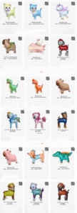 <span class=keywords><strong>Palloncini</strong></span> in Foil a Forma di Animali Camminanti <span class=keywords><strong>con</strong></span> Ruote e Corde, Elefante, Unicorno, Leone, Cane, Gatto, <span class=keywords><strong>Coniglio</strong></span>, <span class=keywords><strong>Palloncini</strong></span> in Foil per Bambini - Product Image 6