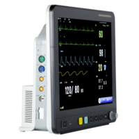 Moniteur patient multiparamètre portatif ZY-VE15 de signes vitaux équipement d'hôpital et d'ambulance pour l'usage humain et vétérinaire