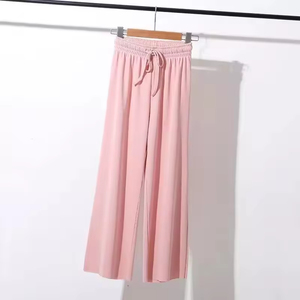 Loose Wide Leg Pants for Women With Straight Summer Slim Style High Waisted Slimming Loose Casual Pants for Women - Product Image 4