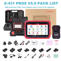El mejor precio LAUNCH X431 Pros V5.0 OBDII ECU Herramienta de diagnóstico automotriz Automotriz Escáner de coche profesional
