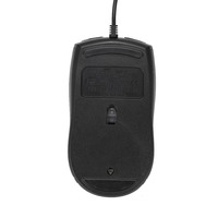 Mouse Bisnis Hitam V13 Grosir, Tanpa Suara, Dapat Diisi Ulang, Anti Selip, Mouse Komputer Berkabel untuk Meja