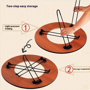 <span class=keywords><strong>Table</strong></span> de pique-nique multifonctionnelle en MDF réglable, pour camping en plein air, barbecue, cuisinières à gaz et à induction, logo personnalisé pour les distributeurs étrangers - Product Image 6