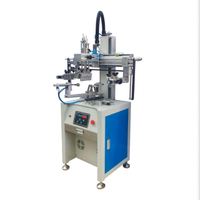 Imprimante sérigraphique semi-automatique à 6 stations pour gobelets en plastique, bouteilles en verre, cartes - Nouvelle machine d'impression de motifs pour boissons