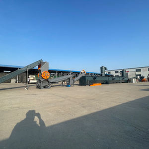 Prix du recyclage des déchets plastiques aujourd'hui : Combien coûte une tonne ? Grande ligne de production de broyage et de nettoyage de granulés plastiques - Product Image 3