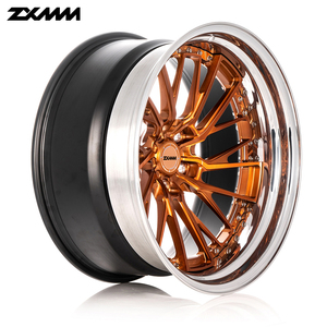 Jantes de voiture concaves profondes en alliage forgé 3 pièces 18 20 21 22 26 pouces 5x112 5x120 5x114.3 <span class=keywords><strong>jante</strong></span> - Product Image 3