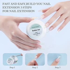 Gel UV Solide Hema Free pour Extension d'Ongles, Gel UV LED Soak Off pour <span class=keywords><strong>Manucure</strong></span> en Salon, Renforcement, Fournitures en Gros OEM ODM - Product Image 4