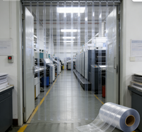 Rideau en bande PVC Bothwin anti-âge, résistant à la chaleur et aux UV, épaisseur 1mm-10mm, pour imprimerie, fabrication de plaques CTP, salle de presse