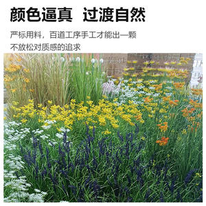 Plante artificielle en pot avec fleurs en dentelle, 100cm-200cm de haut, simulation réaliste, décoration intérieure et extérieure pour la maison, accessoires de photographie de mariage - Product Image 5