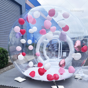 Outdoor <b>Kids</b> Party Balloon Inflatable Crystal Igloo Dome <b>Bubble</b> Tent PVC Material Customized Color 1 Year Warranty Customized In - Product Image 3
