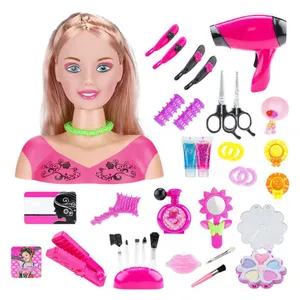 Kids Makeup Toys Girls Games Pretend Play Set Hairdressing Beauty Toy For Girl Developing Game