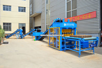 Machine automatique DF5-10 pour la fabrication de briques en terre cuite autobloquantes, briques de pavage, briques creuses en terre cuite, briques en terre rouge