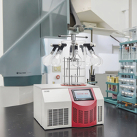 Lyophilisateur de laboratoire OEM, garantie 1 an, robuste, origine Chine, traitement d'échantillons de recherche JVLAB
