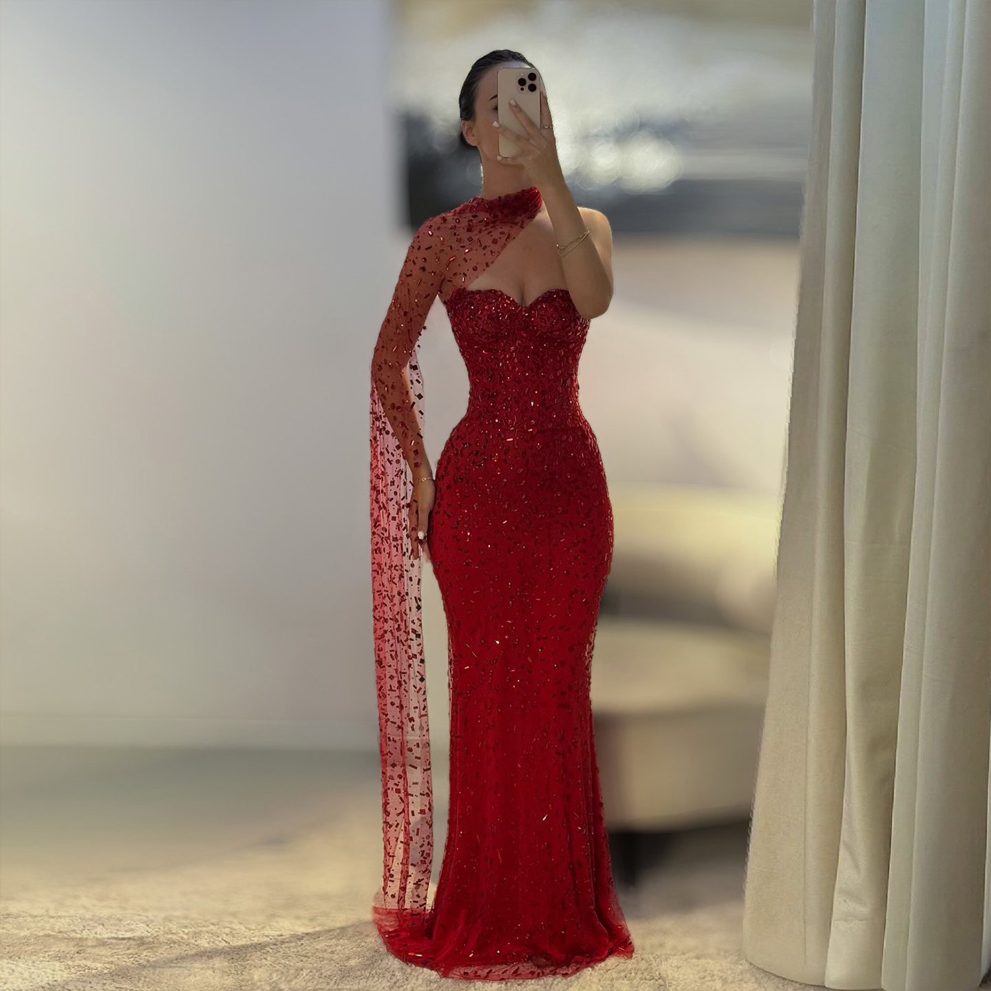 strapless open back dress Sarah Sweetheart Neckline | Style 203 main image 0