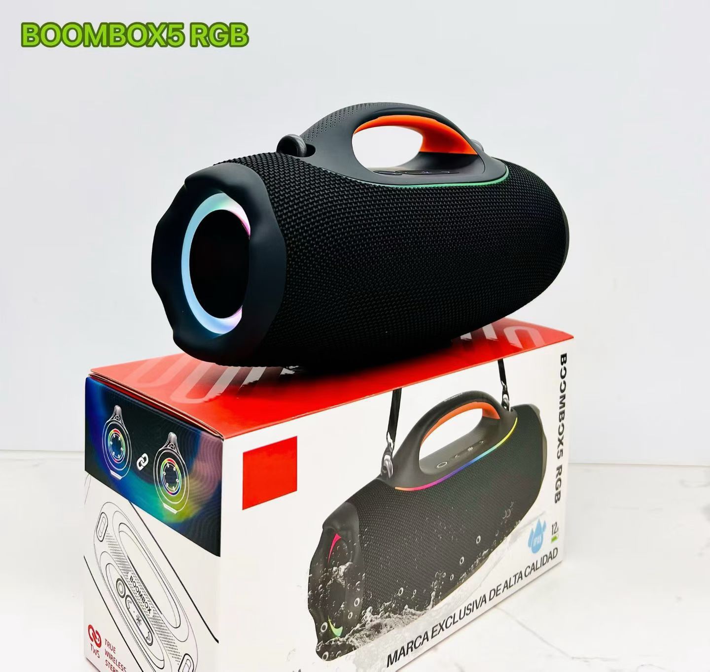 BOOMBOX5 RGB Wireless  Speaker War God Series, Handheld Outdoor Portable Bass Speaker · image 7