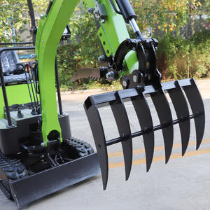 Nueva Miniexcavadora Compacta de 1 Tonelada, Microexcavadora Pequeña con Caja de Cambios PLC y Rodamientos para Trabajos en Jardines, Huertos y Granjas, Motor Koop - Product Image 5