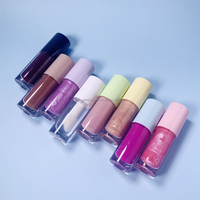 Fournisseur de gloss à lèvres, créez votre propre gloss aromatisé personnalisé, vegan, marque privée, enrichi en vitamine E, gloss améliorant les lèvres, gloss brillant OEM