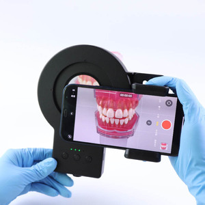 Luz LED dental de anillo de 5500k ajustable para fotografía intraoral con teléfono móvil y blanqueamiento dental - Product Image 2