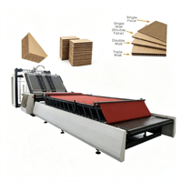 Máquina Laminadora de Cartón Corrugado Automática, Máquina para Laminar Flautas de Cartón