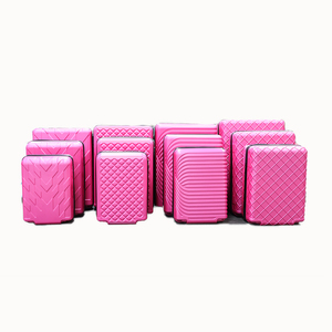 Juego de Maletas Modernas de Lujo Semiterminadas de ABS, 12 Piezas, Ligeras, con Ruedas Giratorias, Gran Capacidad, Color Personalizado, Venta al Por Mayor - Product Image 6
