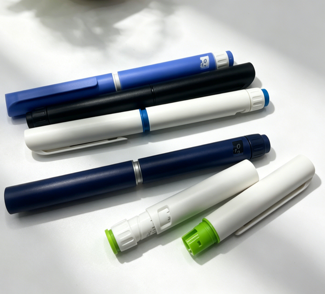 OEM Disposable Dose-Dial Pen Device | PP Material | 3mL Cartridge | Custom Scale & Color | Bulk Supply | Branding Support