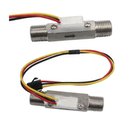Medidor de Caudal de Efecto Hall con Salida de Pulso, Sensor de Flujo de Turbina, Sensores de Flujo de Efecto Hall