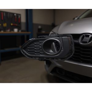 Gruppo Faro Fendinebbia Marco Faro Adatto per Fit 2018 Lato Sinistro Nuovo Accessorio di Illuminazione Auto Design a Nido d'Ape Nero - Product Image 2