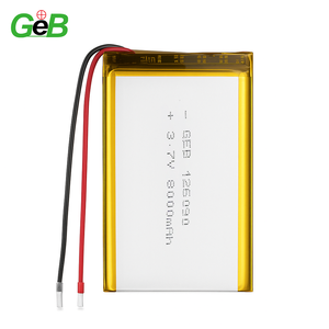 126090 3.7V <span class=keywords><strong>8000mAh</strong></span> 고용량 LiPo 배터리 충전식 리튬 폴리머 셀 태블릿 PC 의료 기기 GPS 전원 은행 - Product Image 1