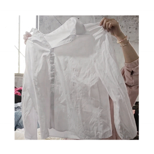 Premium Cheap Thrift Vintage <strong>White</strong> <strong>Shirt</strong> Blouse Second Hand Office <strong>Shirts</strong> <strong>Used</strong> Women Clothes Ukay Bale for Summer - Product Image 3