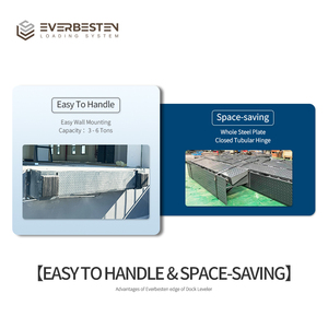 Niveleur de quai EVERBESTEN, petit modèle, léger, multi-capacité, certifié ISO9001 CE, hydraulique automatique, logistique, nouvelle <span class=keywords><strong>construction</strong></span> - Product Image 3