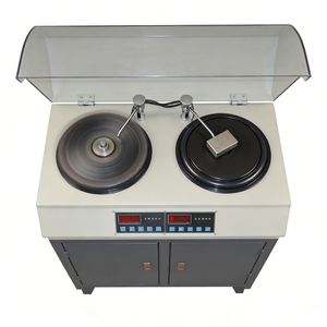 Machine de meulage et de polissage à double disque SXYT-2C avec armoire - Équipement industriel de finition de <span class=keywords><strong>surface</strong></span> de précision - Product Image 2
