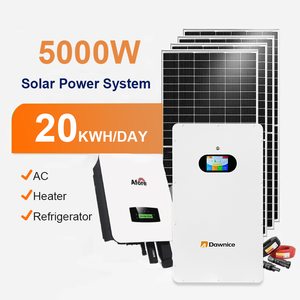 Sistema di energia solare ibrido Off Grid 5kwh 10kwh uso domestico 15kwh 20kwh <span class=keywords><strong>pannelli</strong></span> <span class=keywords><strong>solari</strong></span> potenza batteria al litio sistema di energia - Product Image 1