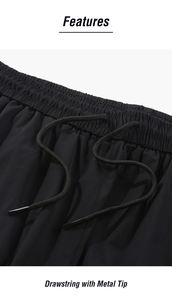 2021 hommes décontracté séchage rapide pantalon confortable taille élastique cordon respirant léger conception grande taille mi-taille Style - Product Image 6