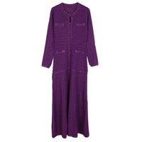 Nouvelle Robe Longue de Soirée Élégante Française pour Femme, Manches Longues, Automne, Luxe, Perles et Strass, Style Arabe Moyen-Orient 2026