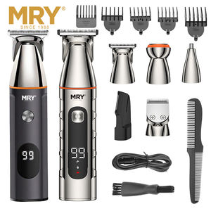 Recortadora Corporal Eléctrica MRY para <span class=keywords><strong>Hombre</strong></span>, 5 en 1, Impermeable, para Rostro y Vello Púbico, Set de Aseo Multifuncional - Product Image 4