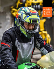 Settembre speciale DOT approvato casco integrale modulare moto Dual Visor casco para moto Flip Up Motor Cycle <span class=keywords><strong>Helmet</strong></span> - Product Image 5