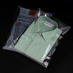 Bolsa de Plástico Transparente de Celofán BOPP Biodegradable con Cierre Hermético, Impresión Personalizada, a Prueba de Humedad, para Empacar Calcetines - Product Image 2