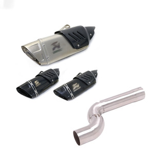 Tuyau de descente d'échappement universel de haute qualité <span class=keywords><strong>F900XR</strong></span> F750 800 850GS S1000RR 1200 1250ADV pour <span class=keywords><strong>moto</strong></span> <span class=keywords><strong>BMW</strong></span> <span class=keywords><strong>F900XR</strong></span> état neuf - Product Image 1