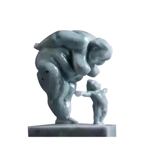 Sculptures en marbre de <span class=keywords><strong>femmes</strong></span> <span class=keywords><strong>obèses</strong></span> <span class=keywords><strong>nues</strong></span>, faites à la main et écologiques, tailles personnalisables pour les décorations de jardin en extérieur - Product Image 1