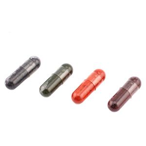 चीन निर्माता खोखला खाली हार्ड लाल सब्जी कैप्सूल रंगीन गोली कैप्सूल आकार 0 - Product Image 4