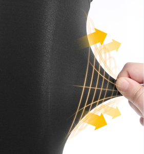 Accessoires de sport <span class=keywords><strong>d</strong></span>'extérieur : Manchon de compression respirant pour genou, idéal pour la course, protection longue pour jambe et genou - Product Image 4