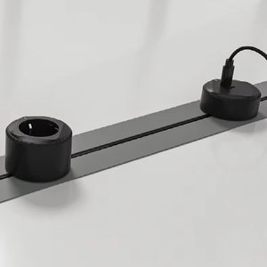 Einbaubaugruppe Leistungsleiste Mit Abnehmbarem Steckdosenadapter da 50 cm, Deutsche Steckdosen Fur <span class=keywords><strong>Buro</strong></span>, Wandsteckdose, 16A/13A. - Product Image 1