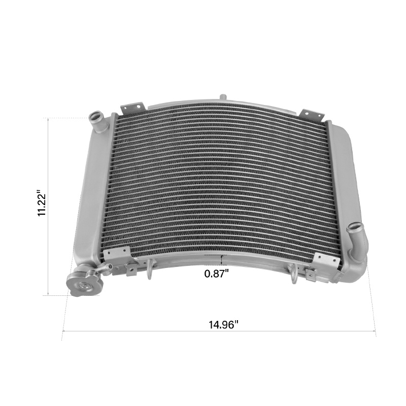TCMT XF-M359 Moto Aluminum Engine Cooling Radiator for Honda NSR